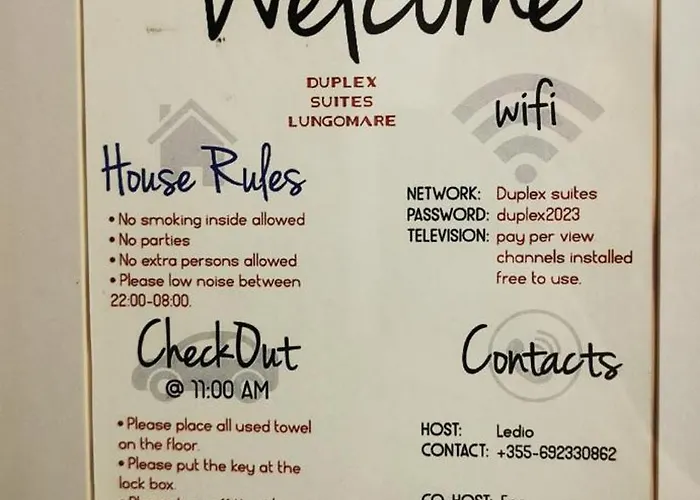 Duplex Lungomare Apartament Wlora